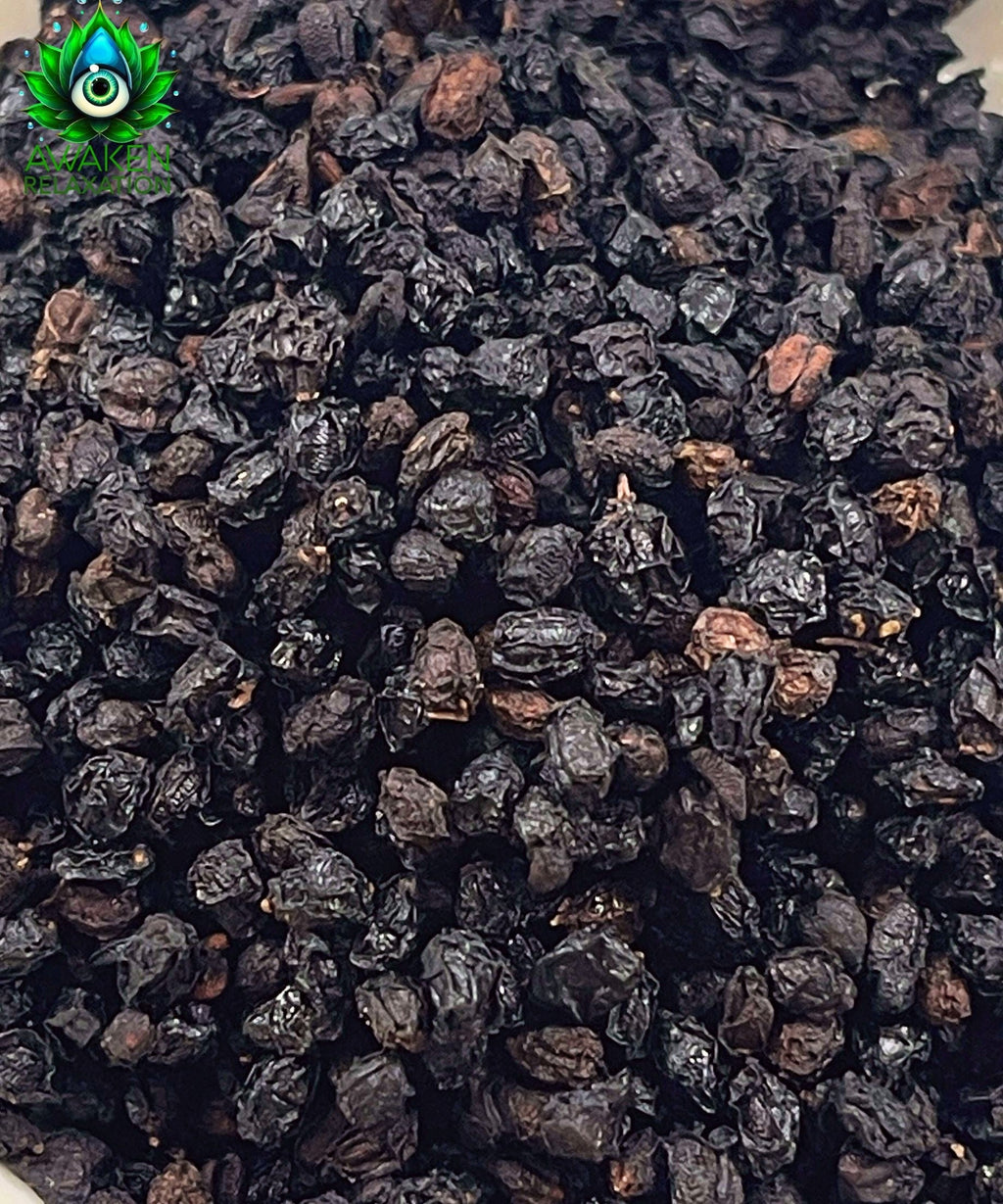 Elderberries Whole Dried | Sambucus nigra | Herbal Tea Ingredient | Bulk Herb | Wild Crafted