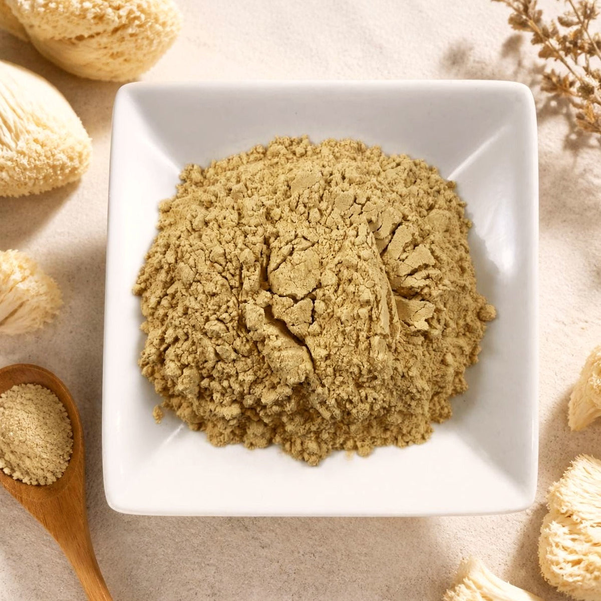 Lion's Mane Mushroom Powder | Hericium erinaceus | Beta Glucan