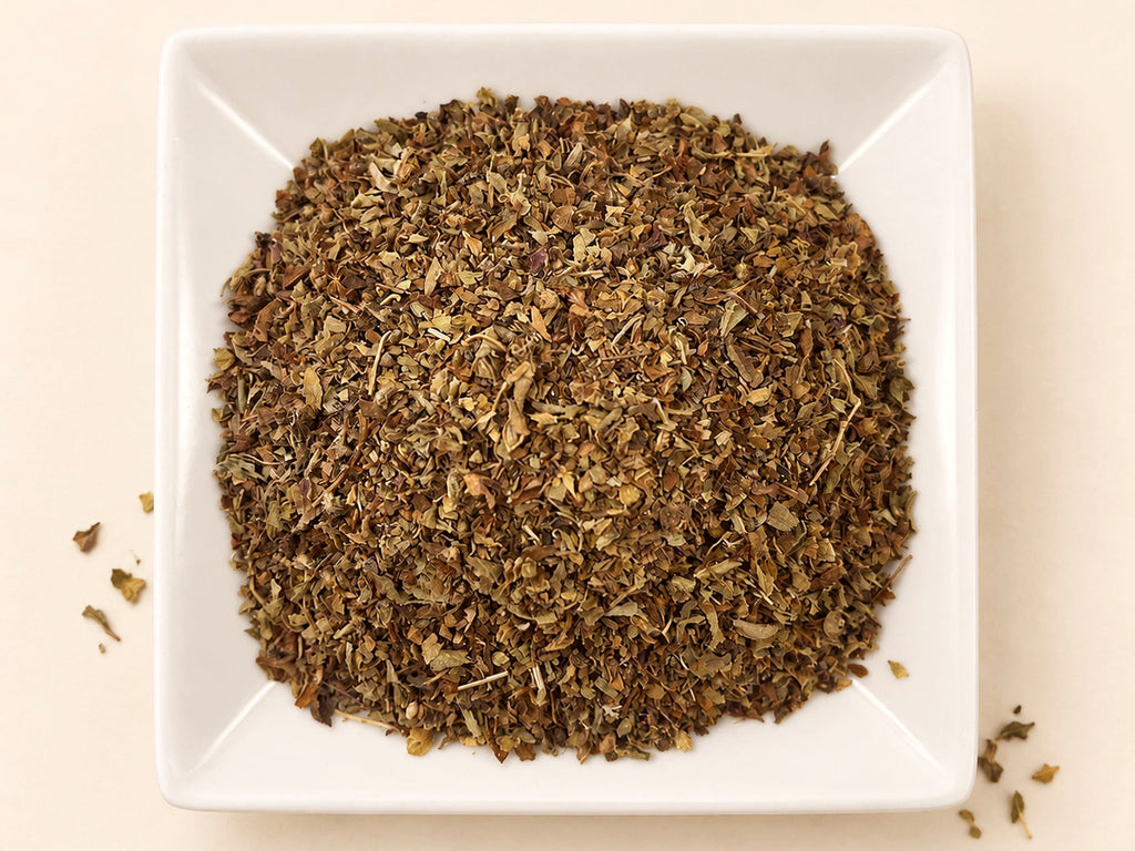 Krishna Tulsi (Holy Basil) | Ocimum tenuiflorum | Cut & Sifted Herbal Tea | Wild Crafted