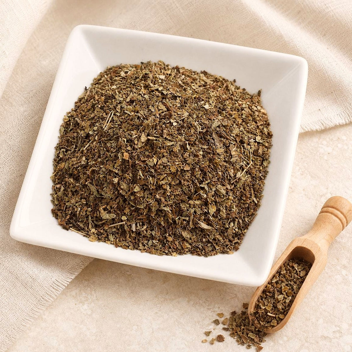 Krishna Tulsi (Holy Basil) | Ocimum tenuiflorum | Cut & Sifted Herbal Tea | Wild Crafted