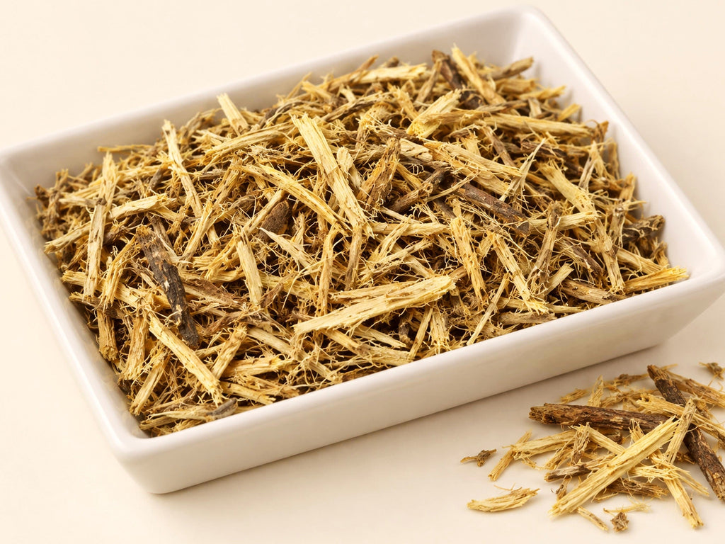 Licorice Root | Glycyrrhiza glabra | Cut & Sifted | Herbal Tea Ingredient | Wild Crafted