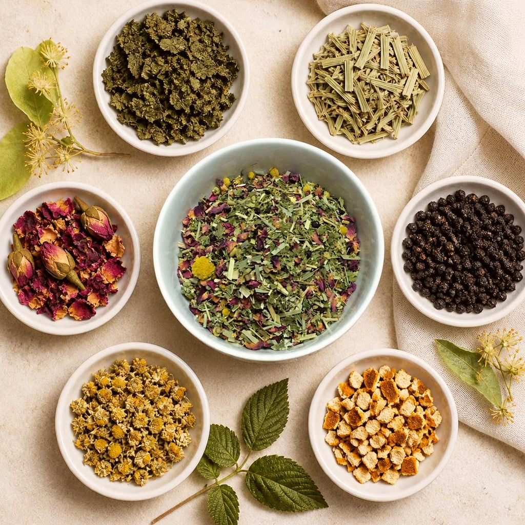 Lazy Daze Herbal Tea | Spearmint, Chamomile, Lemongrass Loose Leaf Blend