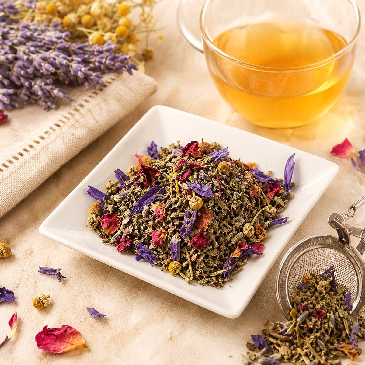 Elysian Fields Herbal Tea | Blue Lotus | Botanicals | Loose Leaf Blend