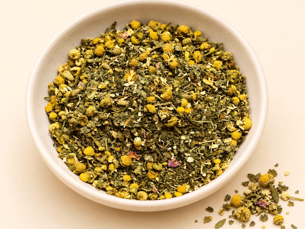 Dream Herbal Tea | Chamomile Peppermint & Damiana | Loose Leaf Botanical Tea Blend