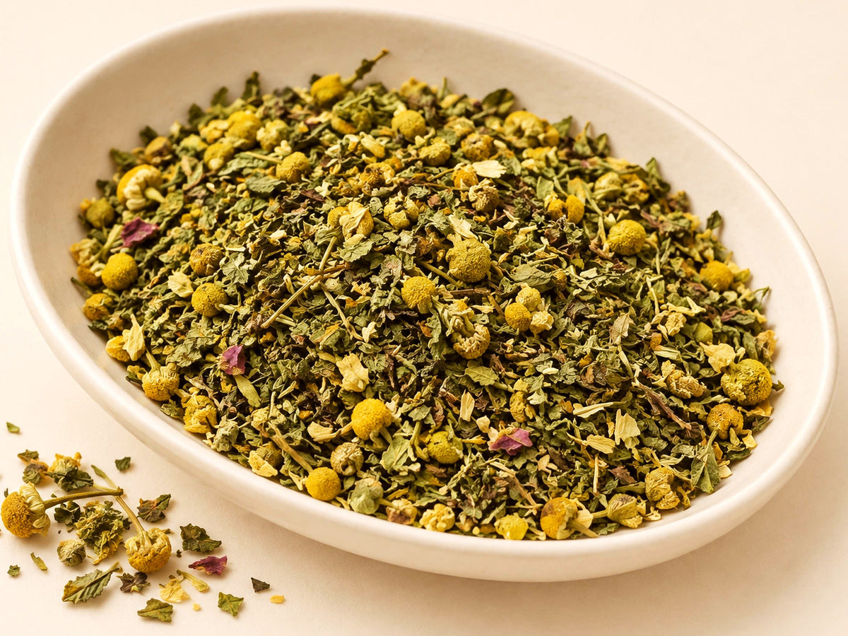 Dream Herbal Tea | Chamomile Peppermint & Damiana | Loose Leaf Botanical Tea Blend