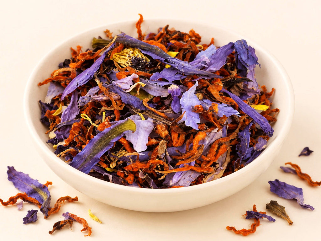 Blue Dagga™ Botanical Blend | Egyptian Blue Lotus + Klip Dagga Petals (50/50 Loose Infusion)