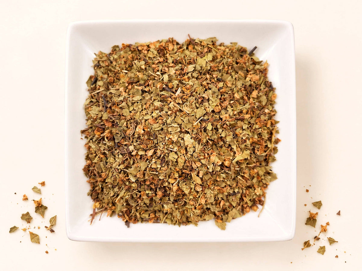 Hawthorn Leaf and Flower | Crataegus monogyna | Cut & Sifted Botanical | Wild Crafted