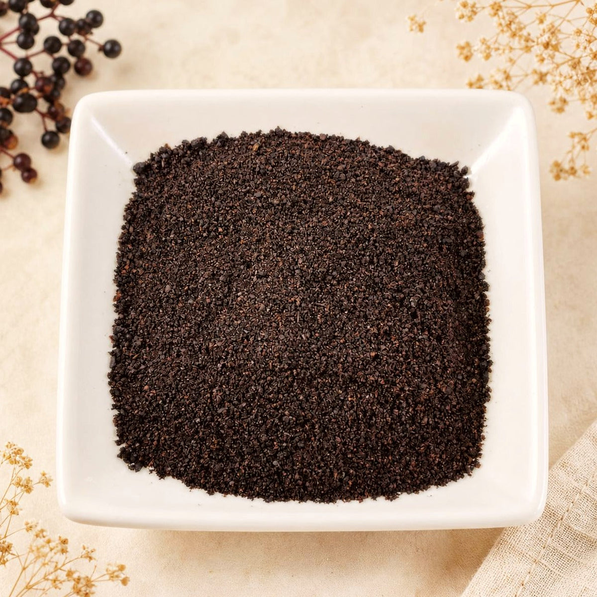 Elderberry Powder | Sambucus nigra | Fine Ground Botanical Powder | Wild Crafted Elderberries