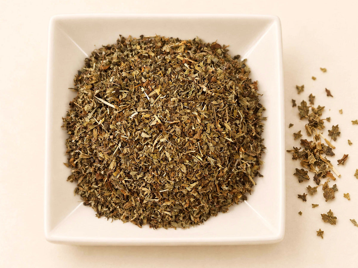 Lemon Balm Leaf | Melissa officinalis | Cut & Sifted Herbal Tea Ingredient | Wild Crafted