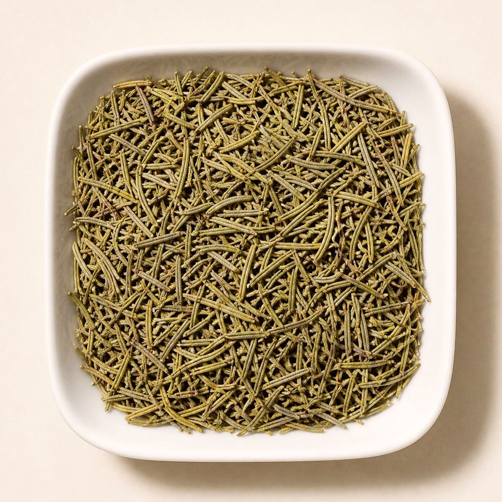 Rosemary Herb | Rosmarinus officinalis | Cut & Sifted Herbal Tea Ingredient | Wild Crafted