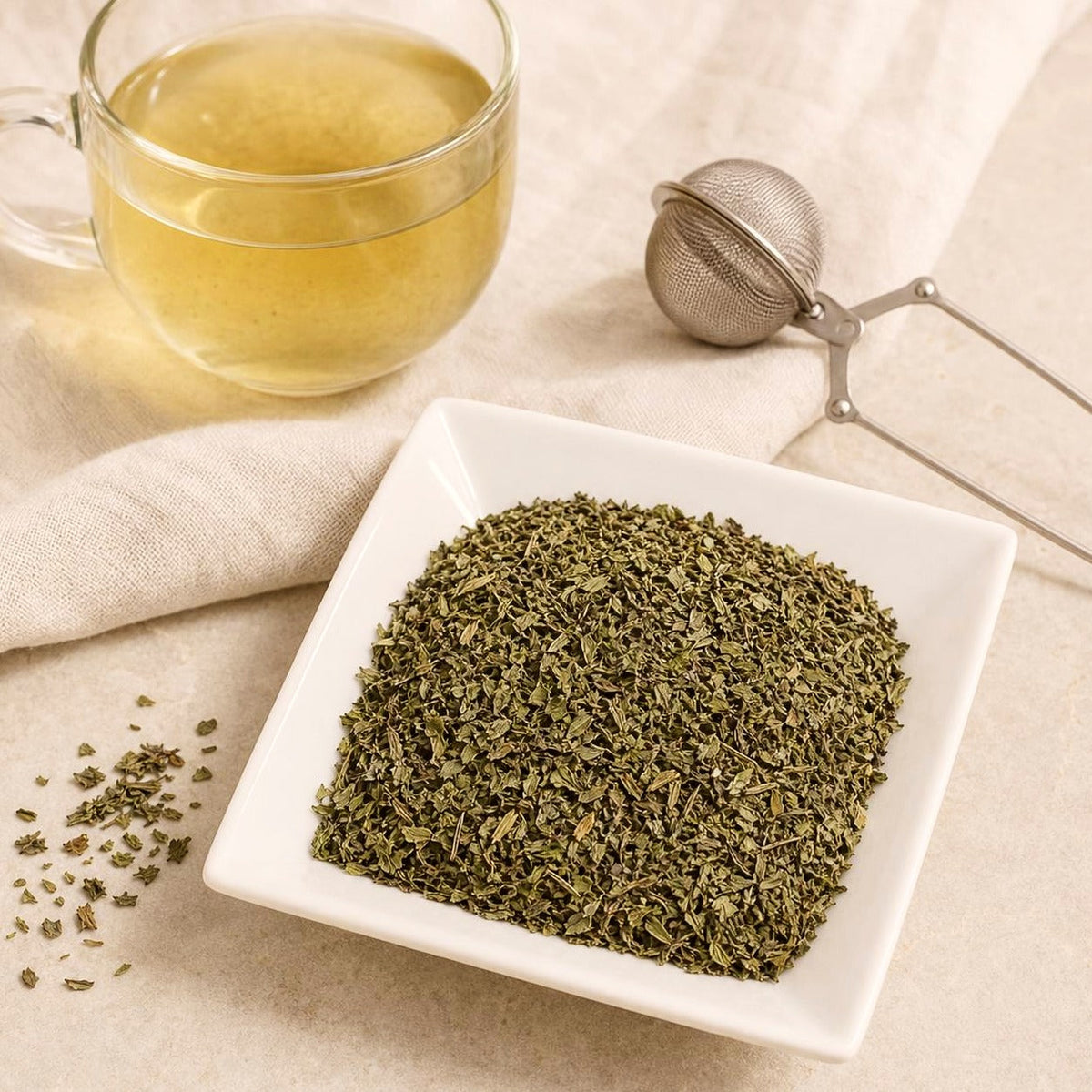 Spearmint Leaf | Mentha spicata | Cut & Sifted Botanical Ingredient | Wild Crafted