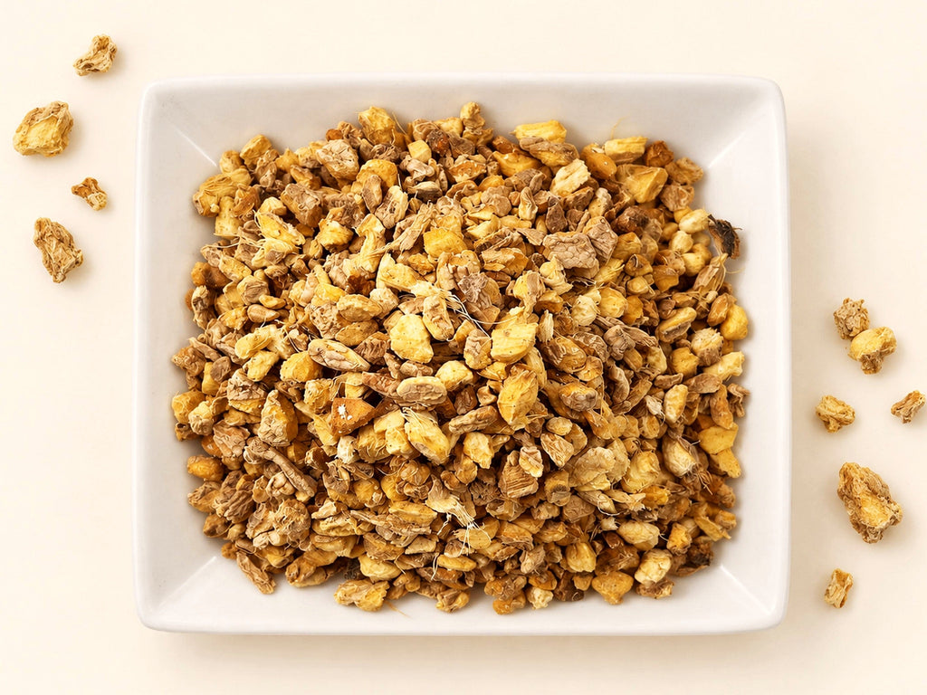 Ginger Root | Zingiber officinale | Cut & Sifted | Tea Ingredient | Wild Crafted