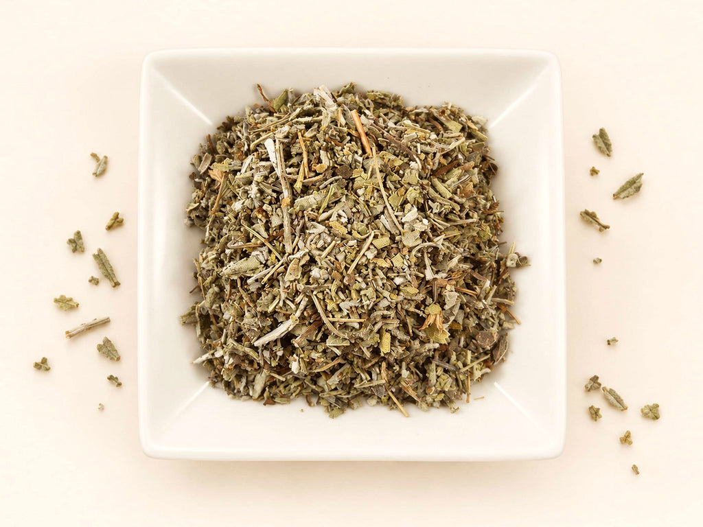 Sage Leaf | Salvia officinalis | Cut & Sifted Herb | Herbal Tea Ingredient | Wild Crafted