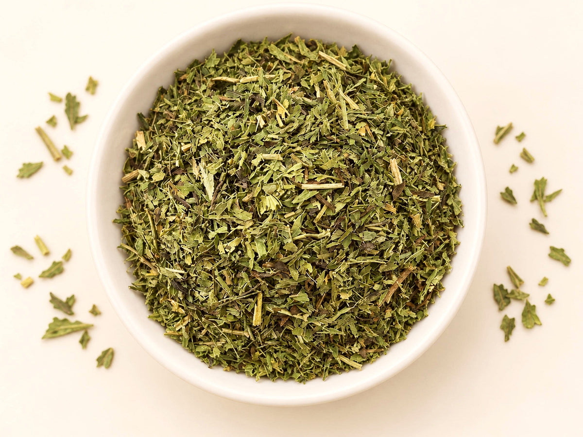Stevia Leaf | Stevia rebaudiana | Cut & Sifted Sweet Herb | Wild Crafted