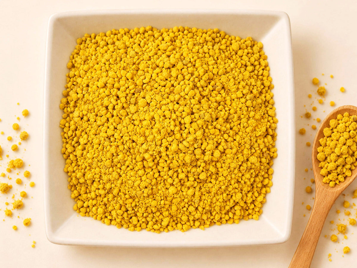 Bee Pollen Granules | Fresh Raw Harvest | Wild Crafted Natural