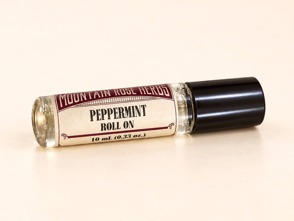 Peppermint Essential Oil Roll-On | Pre-Diluted Aromatherapy Blend | 10 mL