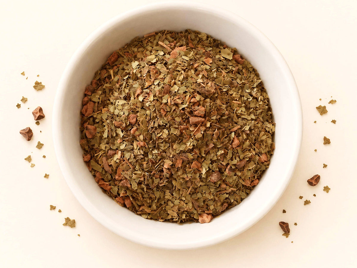 Mint Chocolate Yerba Mate | Loose Leaf Tea Blend | Energizing Herbal Tea