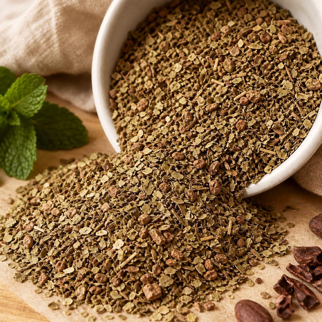 Mint Chocolate Yerba Mate | Loose Leaf Tea Blend | Energizing Herbal Tea