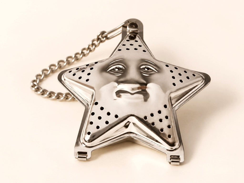 Star Shaped Tea Strainer | Stainless Steel Mesh Infuser | Loose Leaf Tea