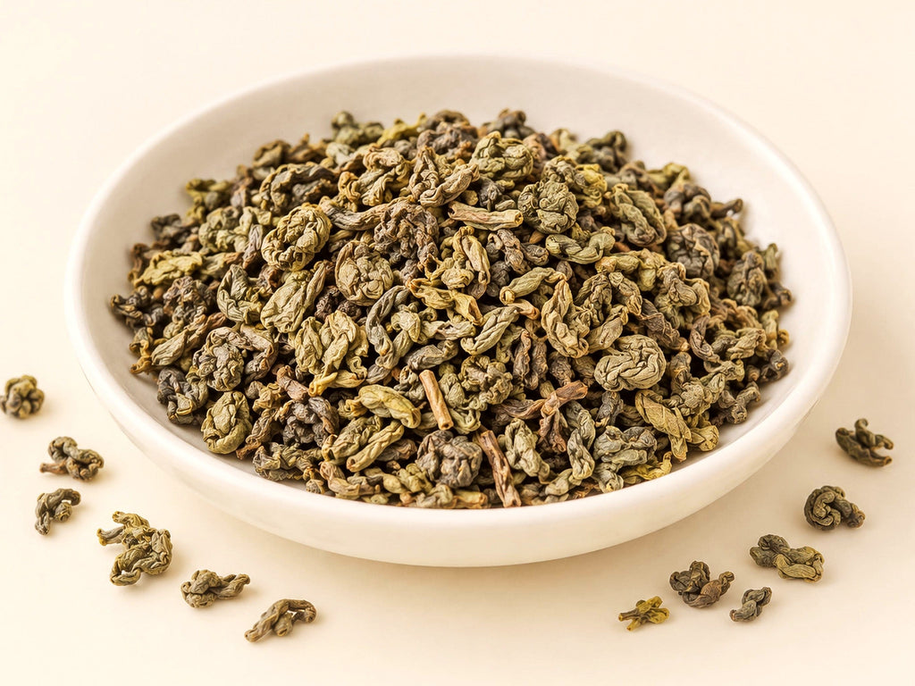 Gunpowder Green Tea | Camellia sinensis | Traditional Chinese Loose Leaf Tea