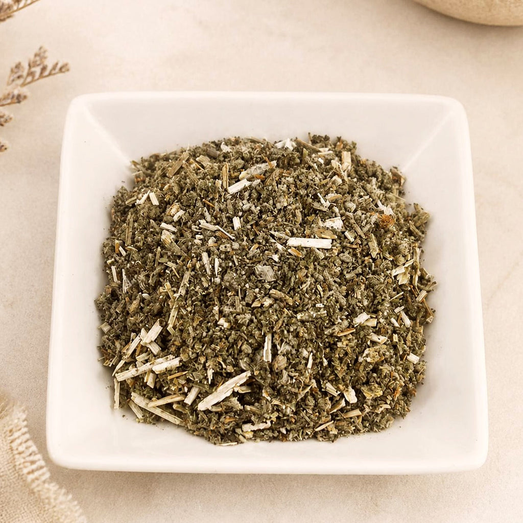 Horehound Herb | Marrubium vulgare | Wild Crafted Cut & Sifted Botanical | Herbal Tea Ingredient