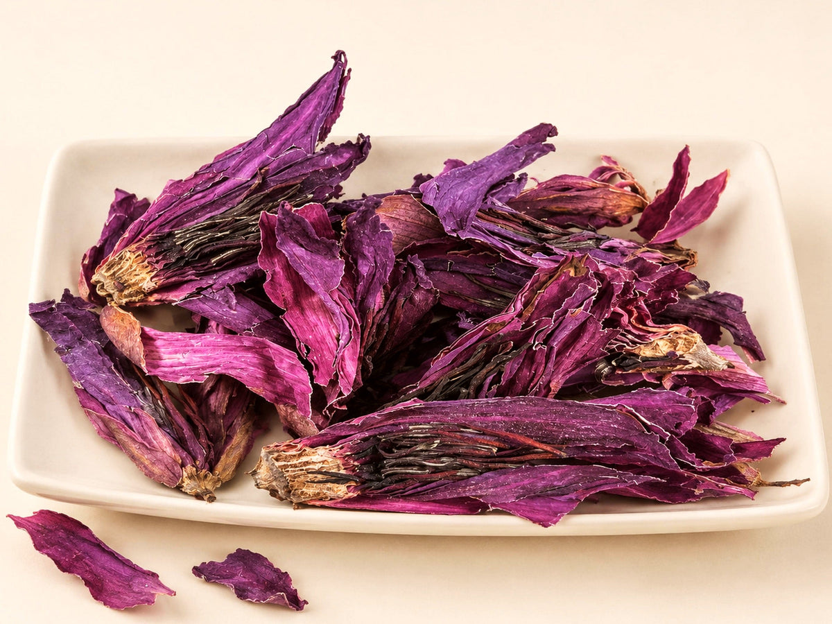 Egyptian Red Lotus | Nymphaea rubra | Cut & Sifted Flowers | Wild Crafted