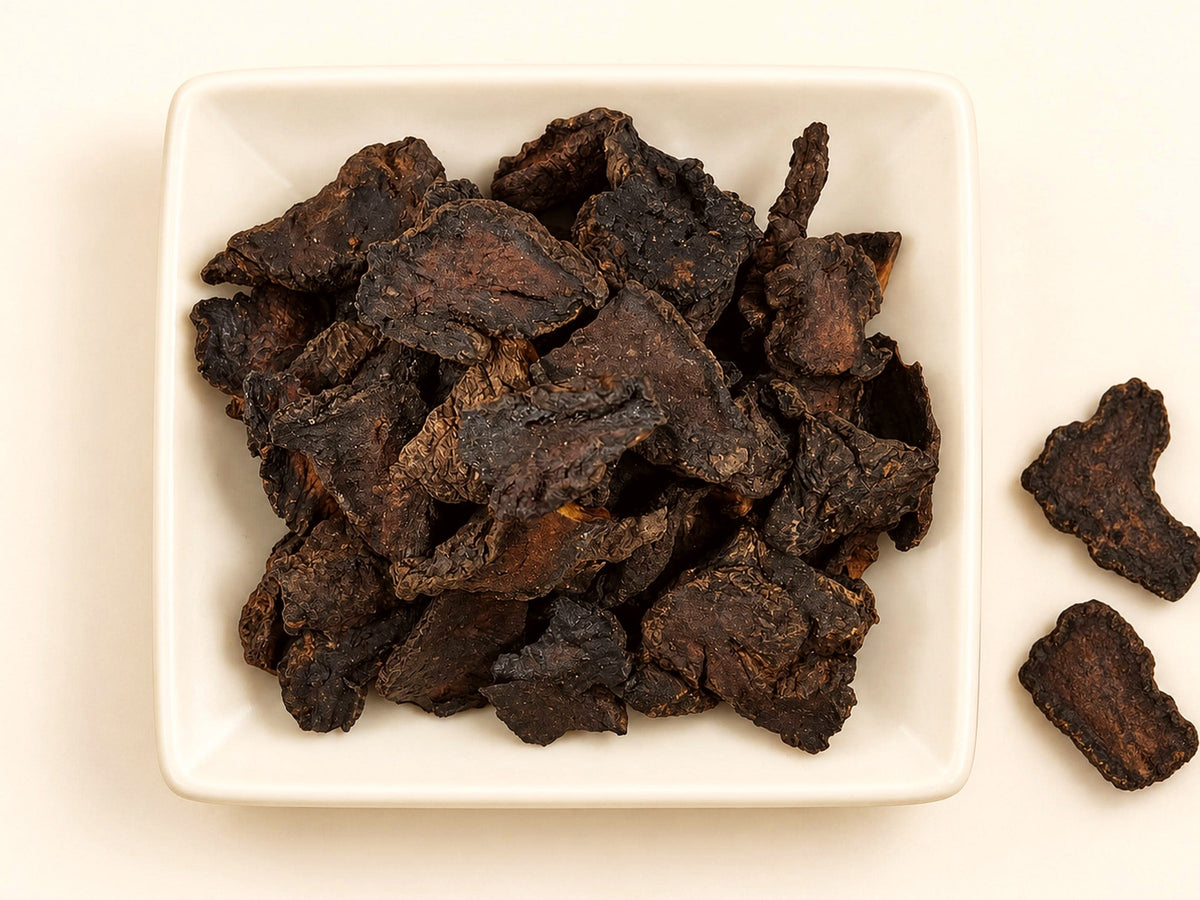 Raw Rehmannia Root | Rehmannia glutinosa | Cut & Sifted Slices | Sheng di huang | Wild Crafted