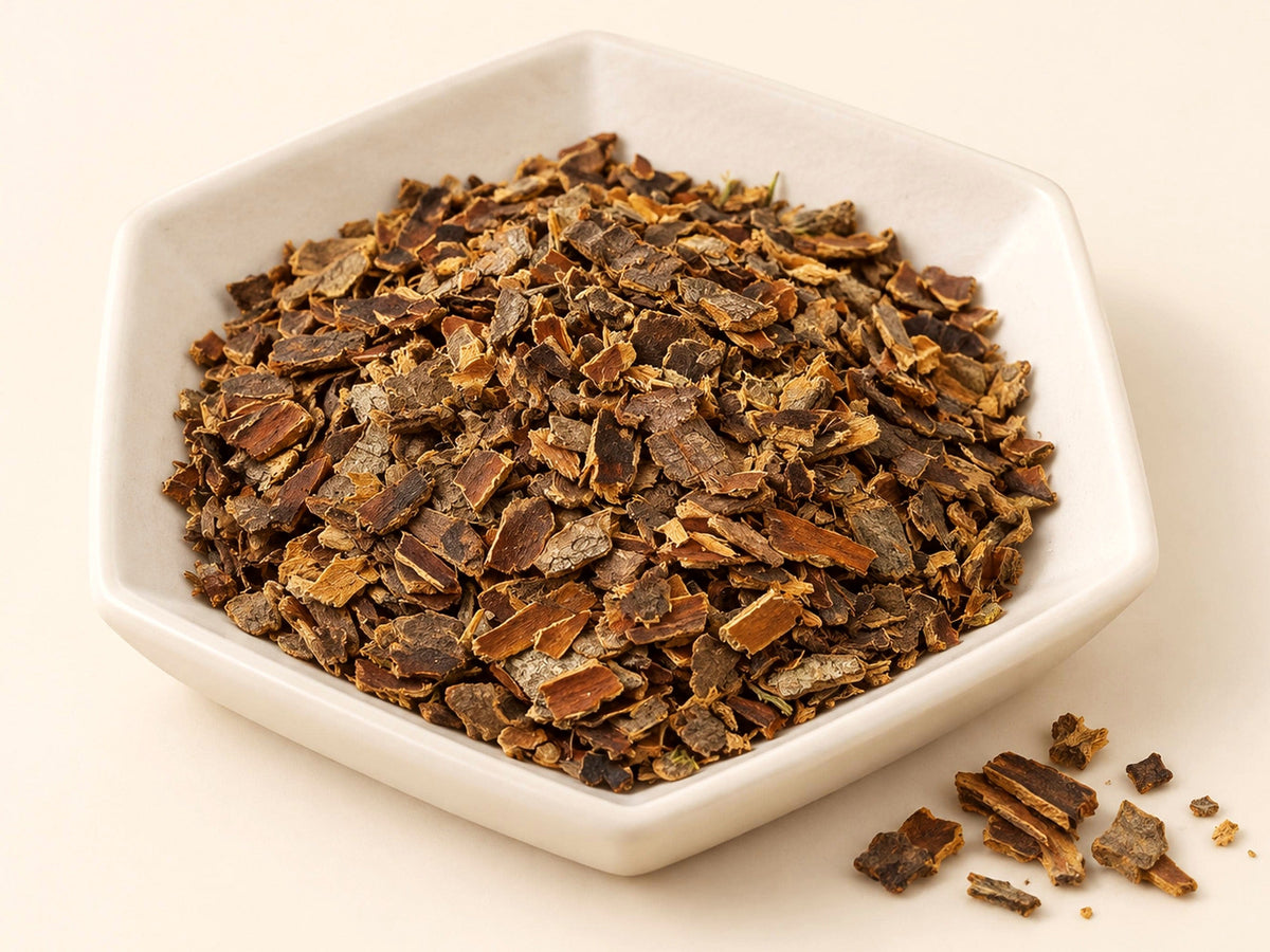 Cascara Sagrada Bark | Rhamnus purshiana | Cut & Sifted Herb | Wild Crafted