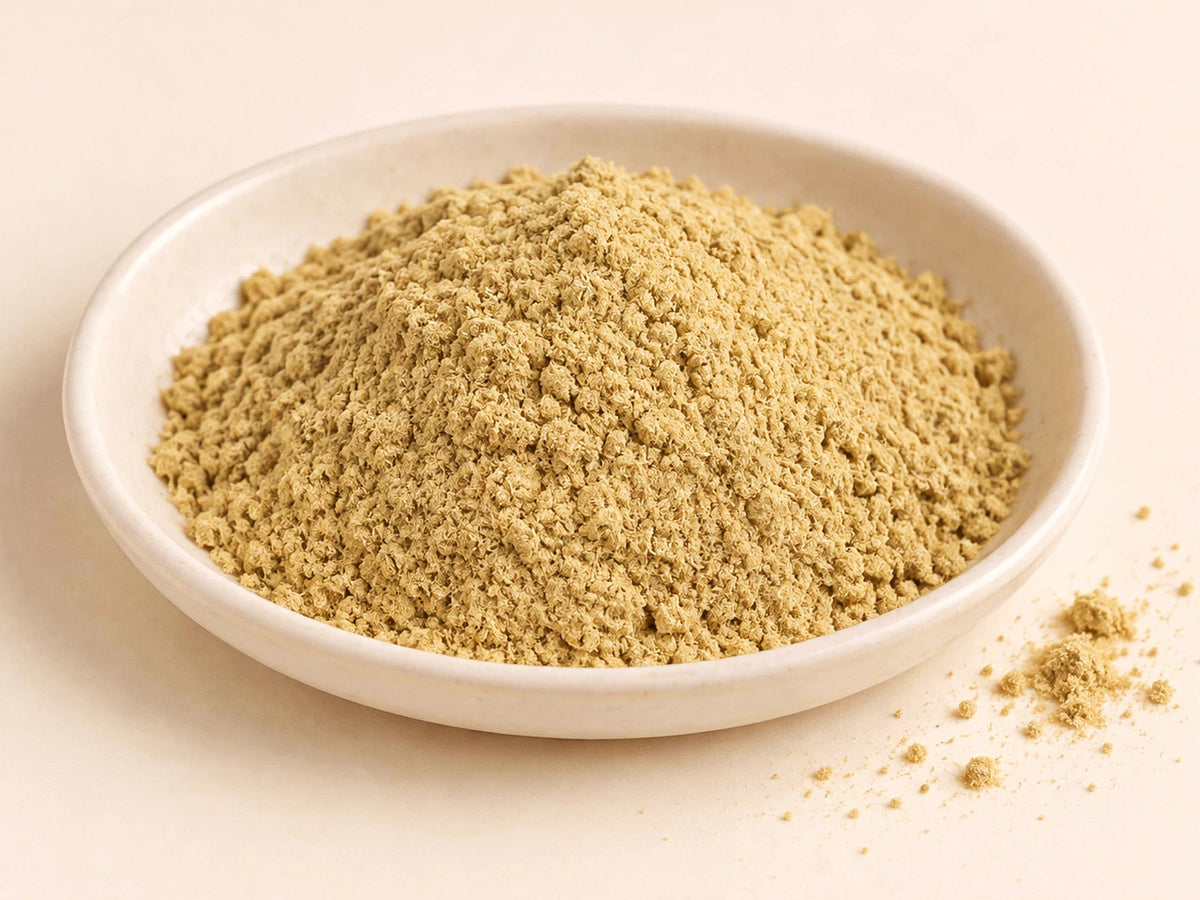 Yarrow Flower Powder | Achillea millefolium | Fine Ground Botanical Powder | Wild Crafted