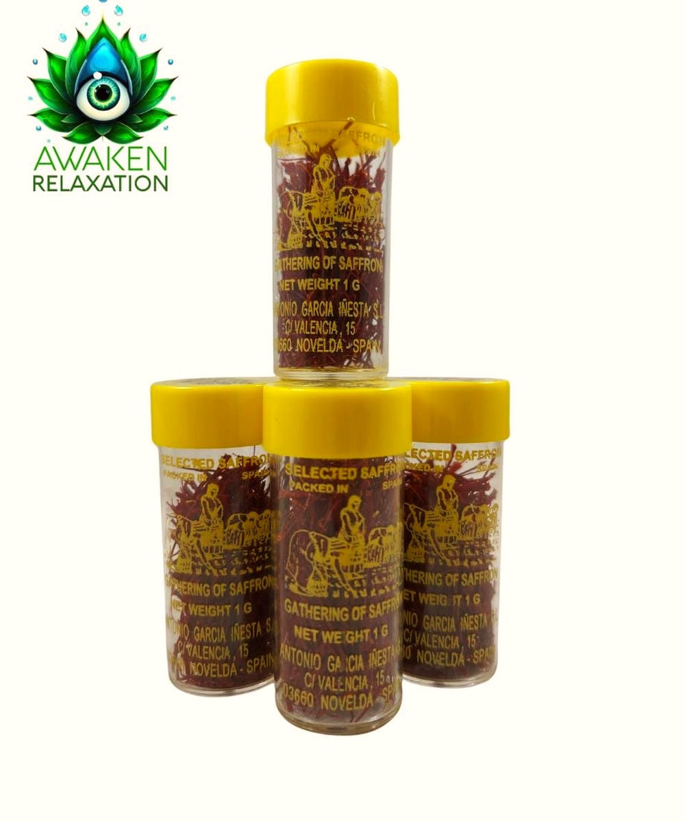 Saffron Threads | La Mancha Grade | Spanish | Crocus sativus | 1g