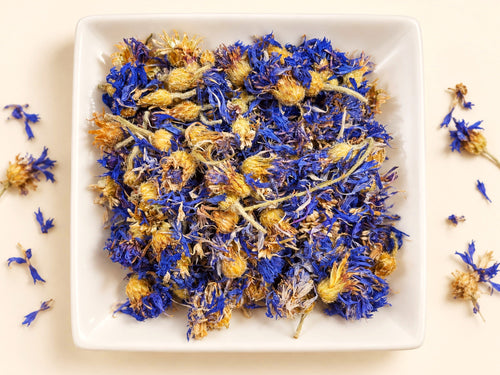 Blue Cornflower Petals | Centaurea cyanus | Dried Flower Petals | Wild Crafted