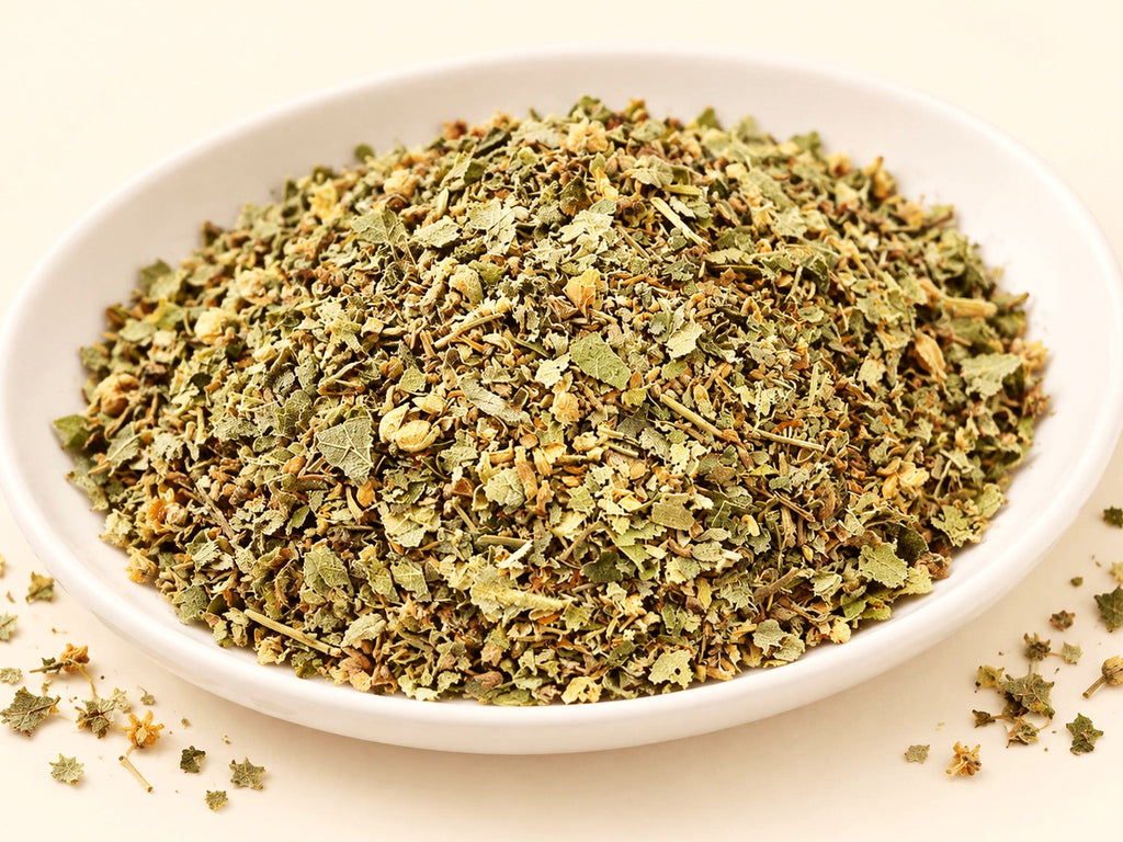 Linden Leaf and Flower | Tilia argentum | Cut & Sifted Herb | Wild Crafted Botanical