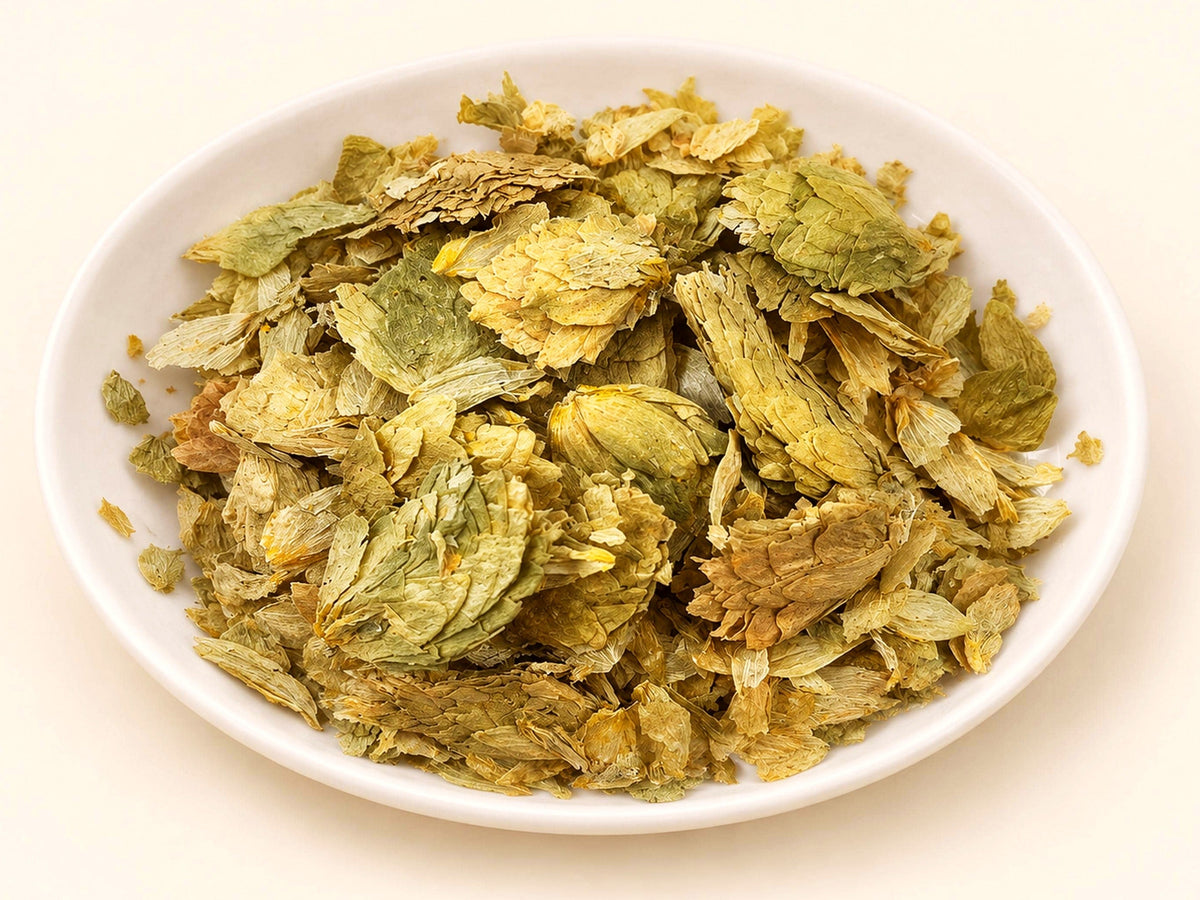Whole Hops Flowers | Humulus lupulus | Pure Whole Flower Cones | Wild Crafted