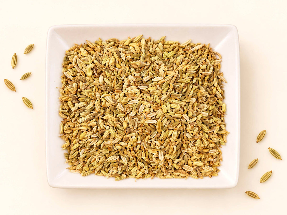 Whole Fennel Seeds | Foeniculum vulgare | Aromatic Seeds | Wild Crafted
