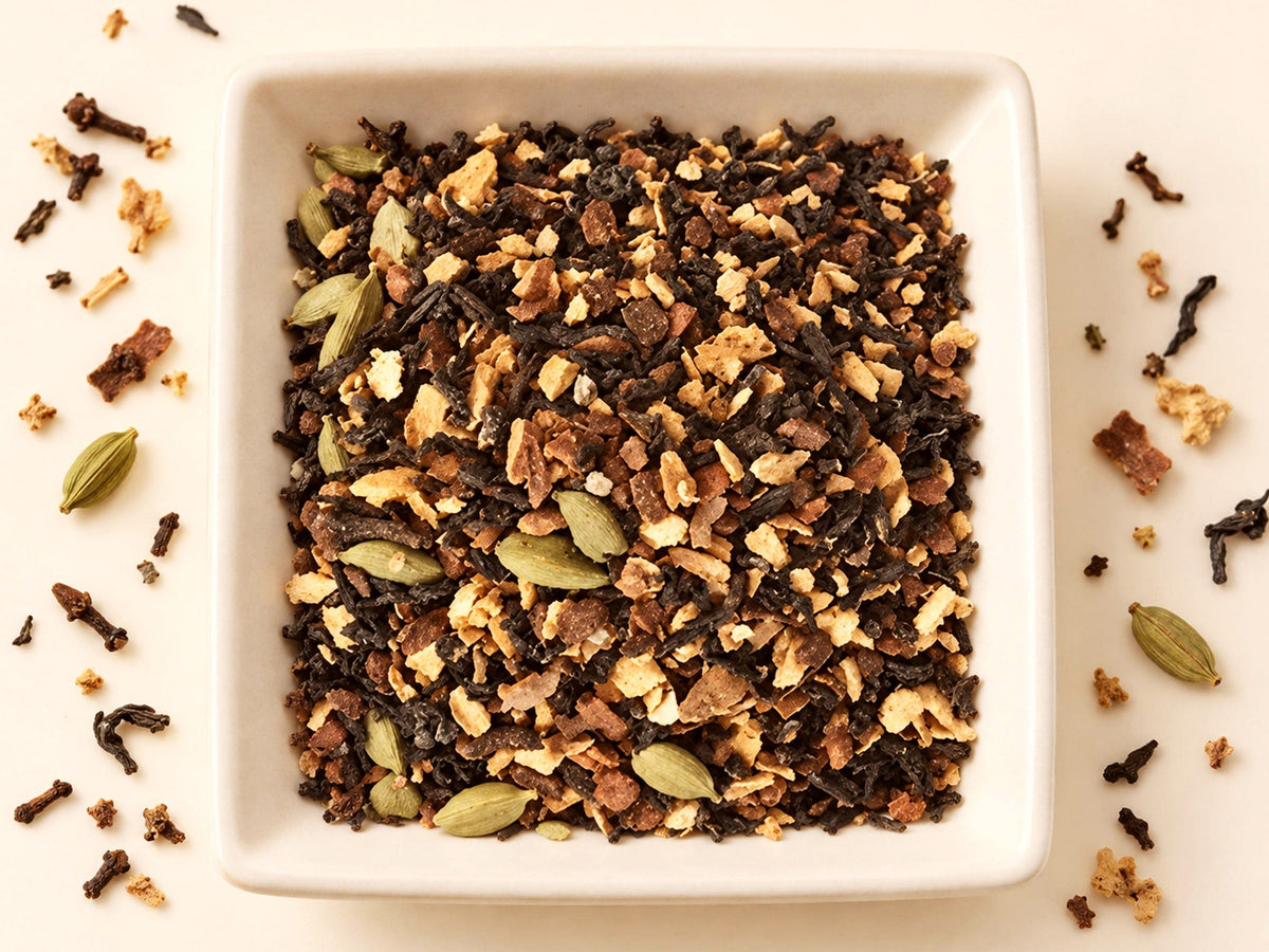 Classic Chai Tea | Darjeeling & Traditional Spices | Loose Leaf Black Tea