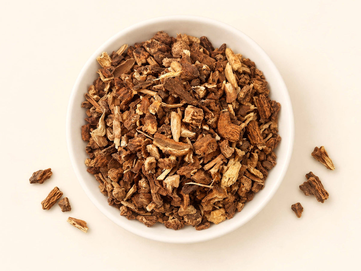 Indian Sarsaparilla Root | Hemidesmus indicus | Cut & Sifted Botanical | Wild Crafted