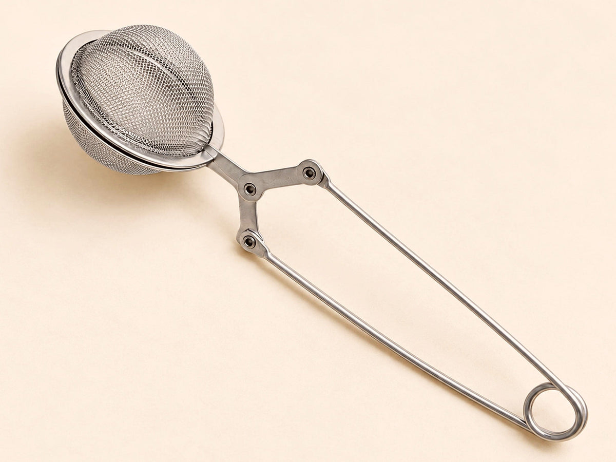 Stainless Steel Mesh Tea Strainer | Loose Leaf Herbal Tea Infuser | Handle