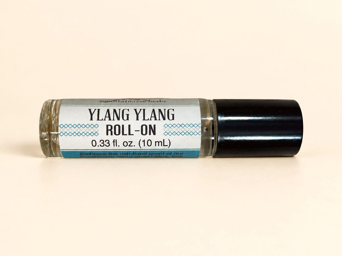 Ylang Ylang Essential Oil Roll-On | Pre-Diluted Aromatherapy Blend | 10 mL