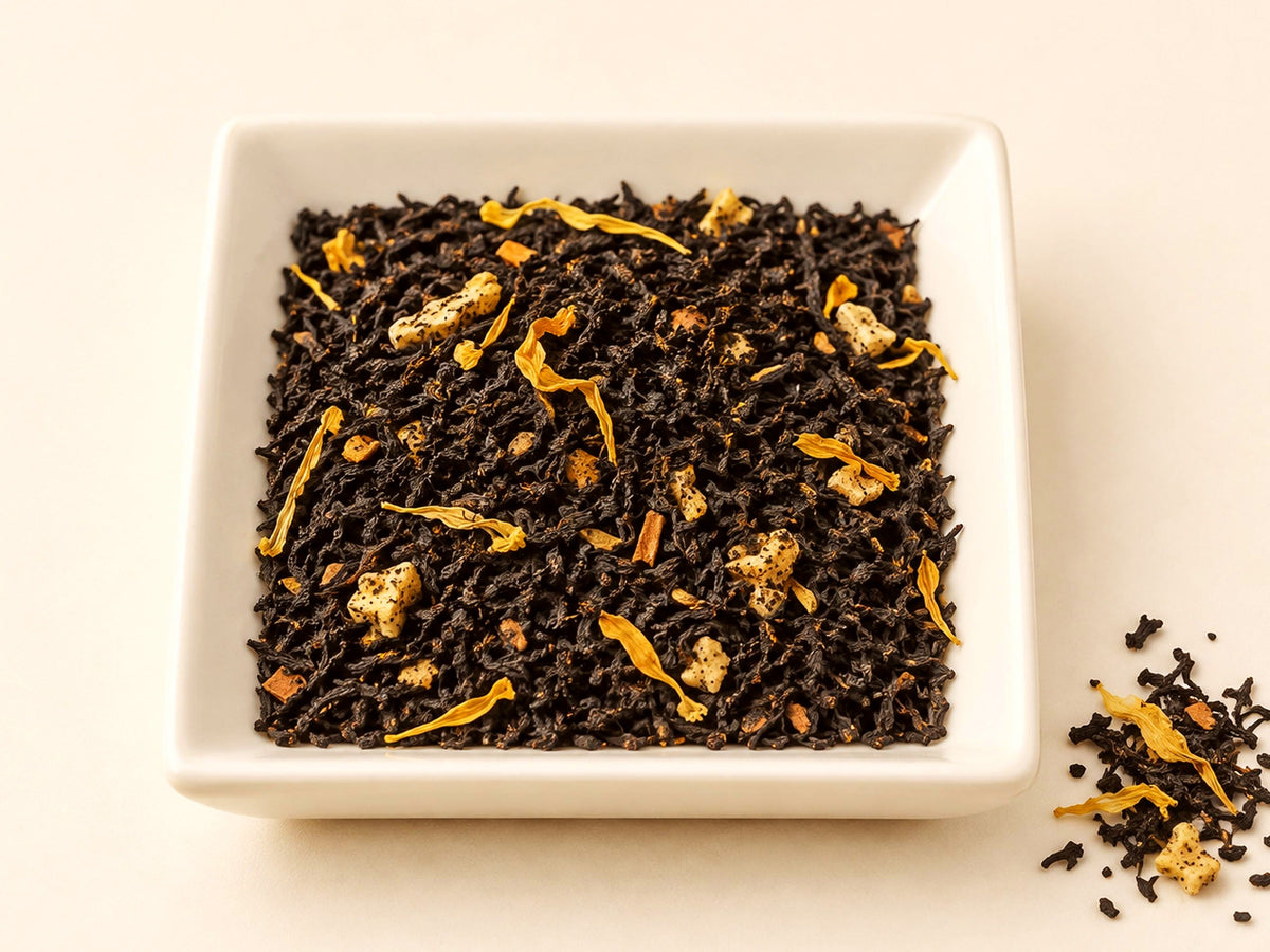 Pumpkin Spice Black Tea | Loose Leaf Autumn Tea Blend | Fall Favorite