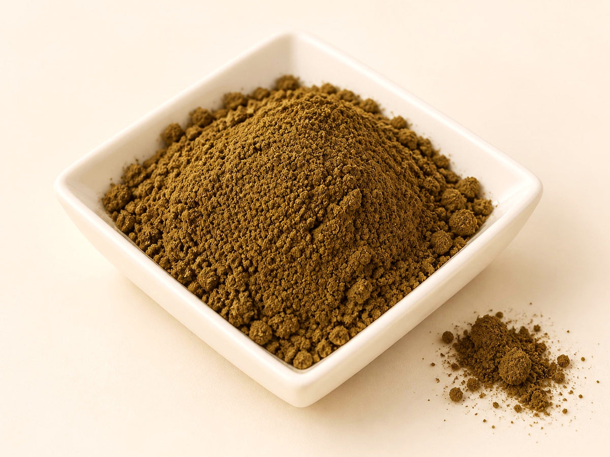 Krishna Holy Basil Powder | Ocimum tenuiflorum | Fine Ground Botanical Powder | Wild Crafted