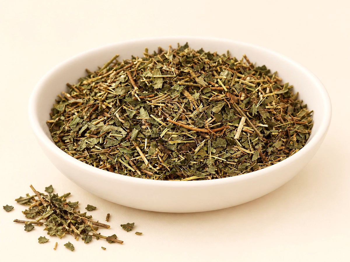 Periwinkle Herb | Vinca minor | Cut & Sifted Botanical Herb | Wild Crafted