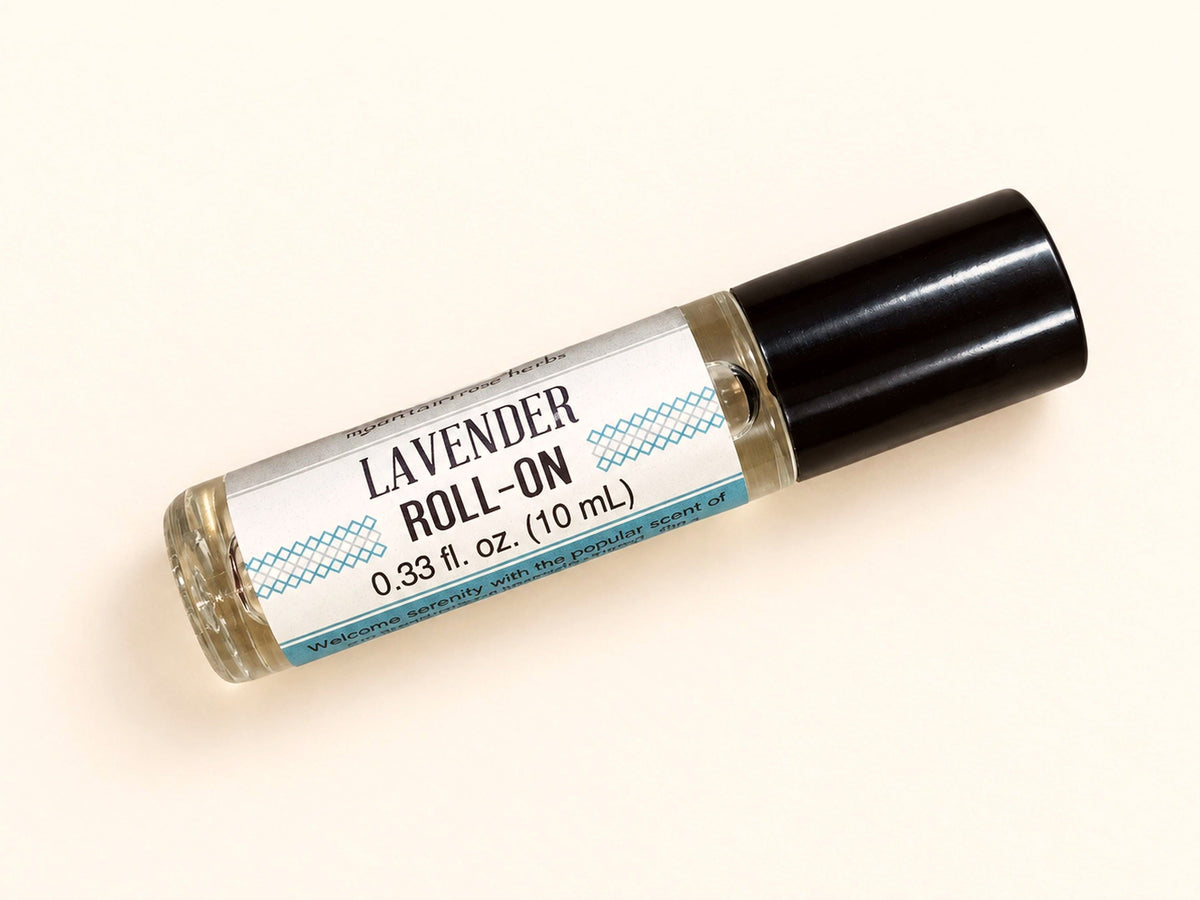 Lavender Essential Oil Roll-On | Pre-Diluted Aromatherapy Blend | 10 mL