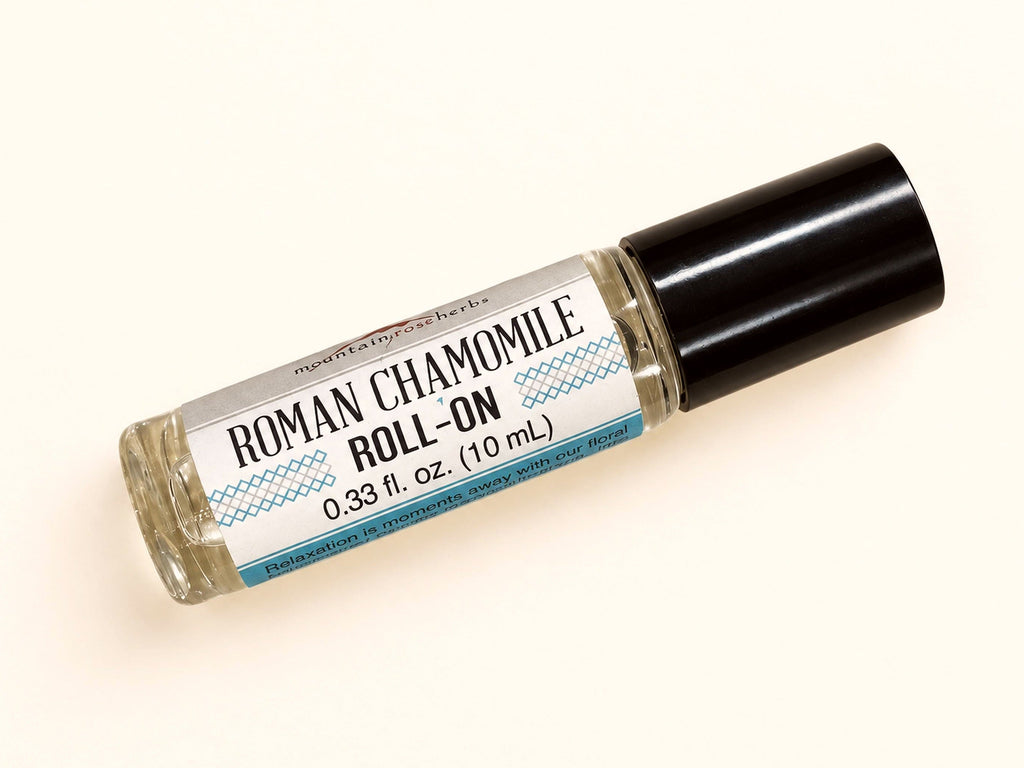 Roman Chamomile Essential Oil Roll-On | Pre-Diluted Aromatherapy Blend | 10 mL