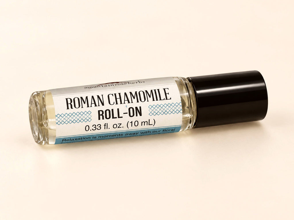 Roman Chamomile Essential Oil Roll-On | Pre-Diluted Aromatherapy Blend | 10 mL