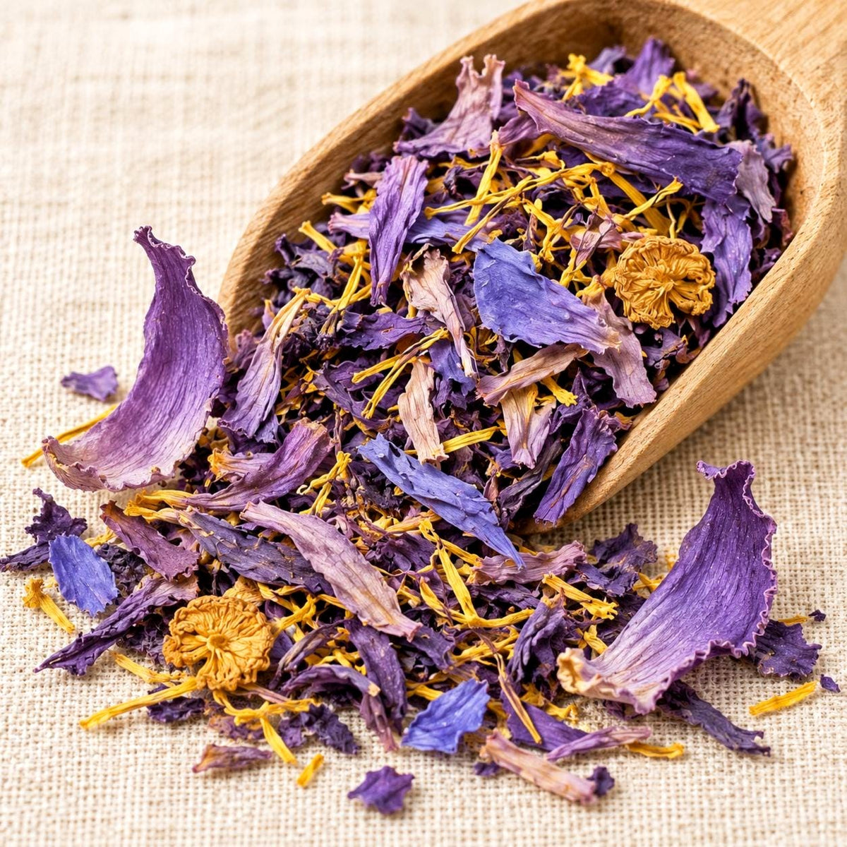 Blue Lotus Crushed Flowers