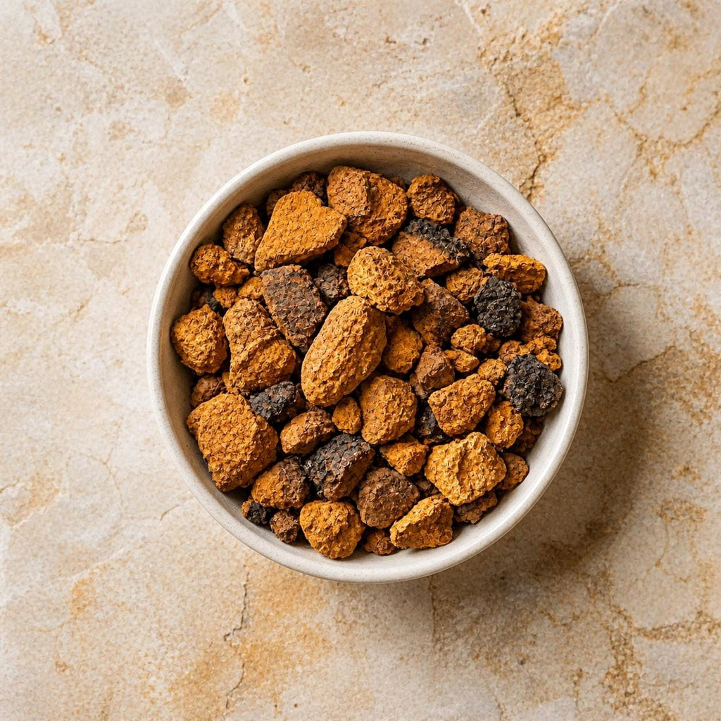 Chaga Mushroom Chunks