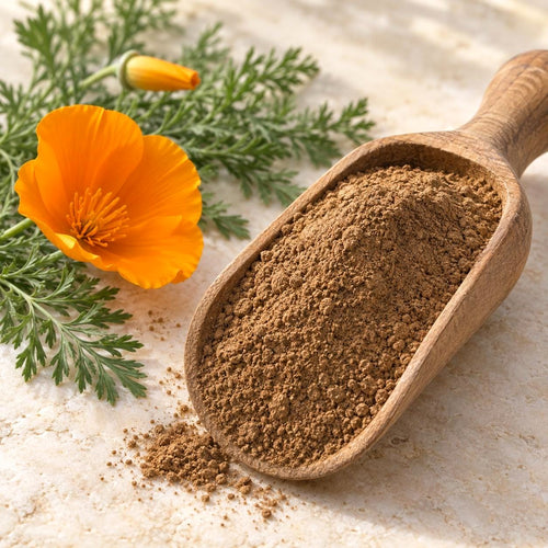 California Poppy Stem, Leaf & Flower Powder