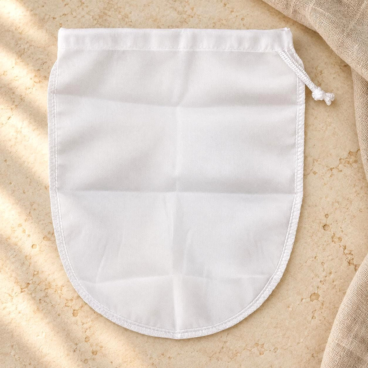 Reusable Drawstring Strainer Bag